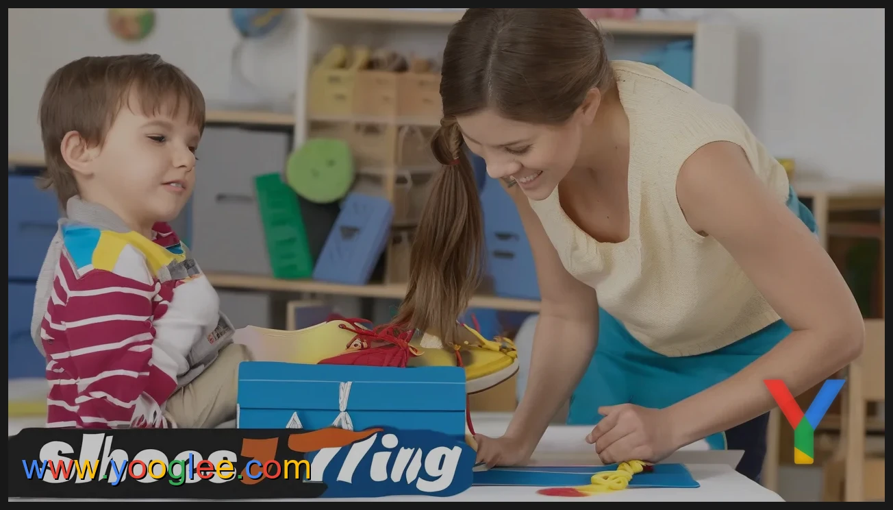 What is the best age for a child to learn to tie their shoes?