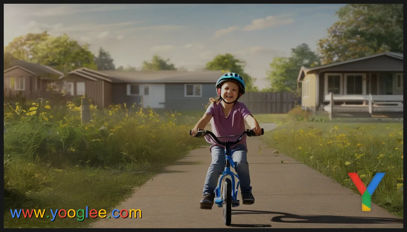 What is the average age for children to learn to ride a bike without training wheels?