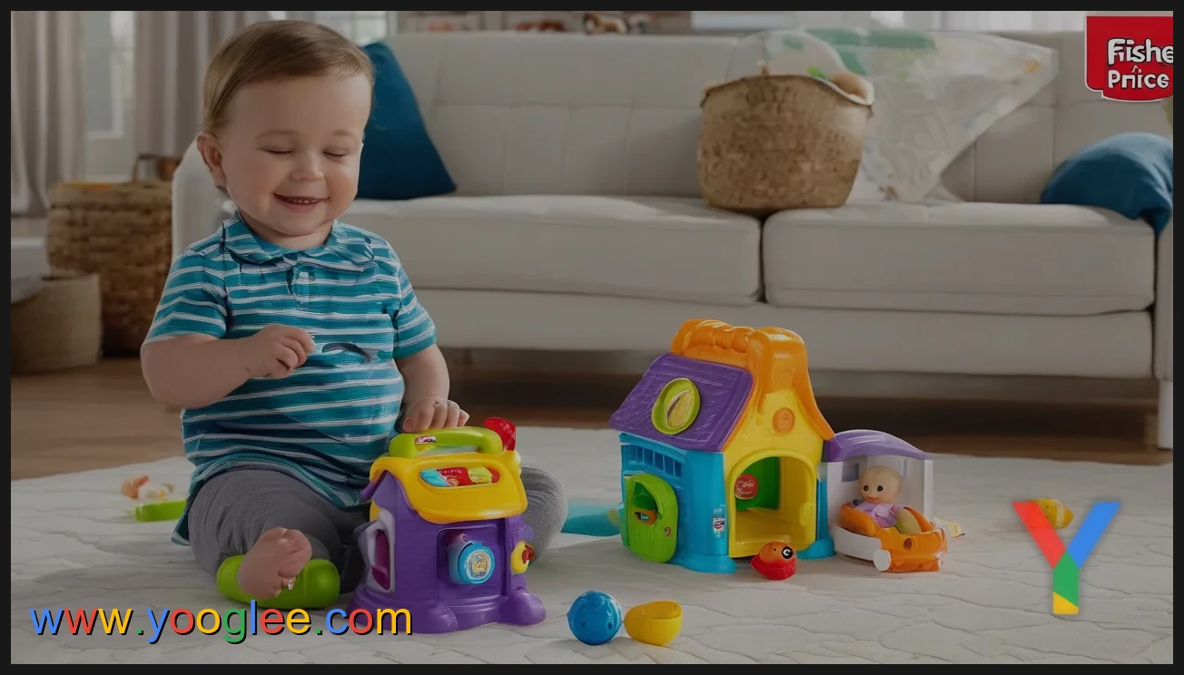 Fisher Price Laugh & Learn Smart Learning Home: Interactive Educational Toy for Toddlers