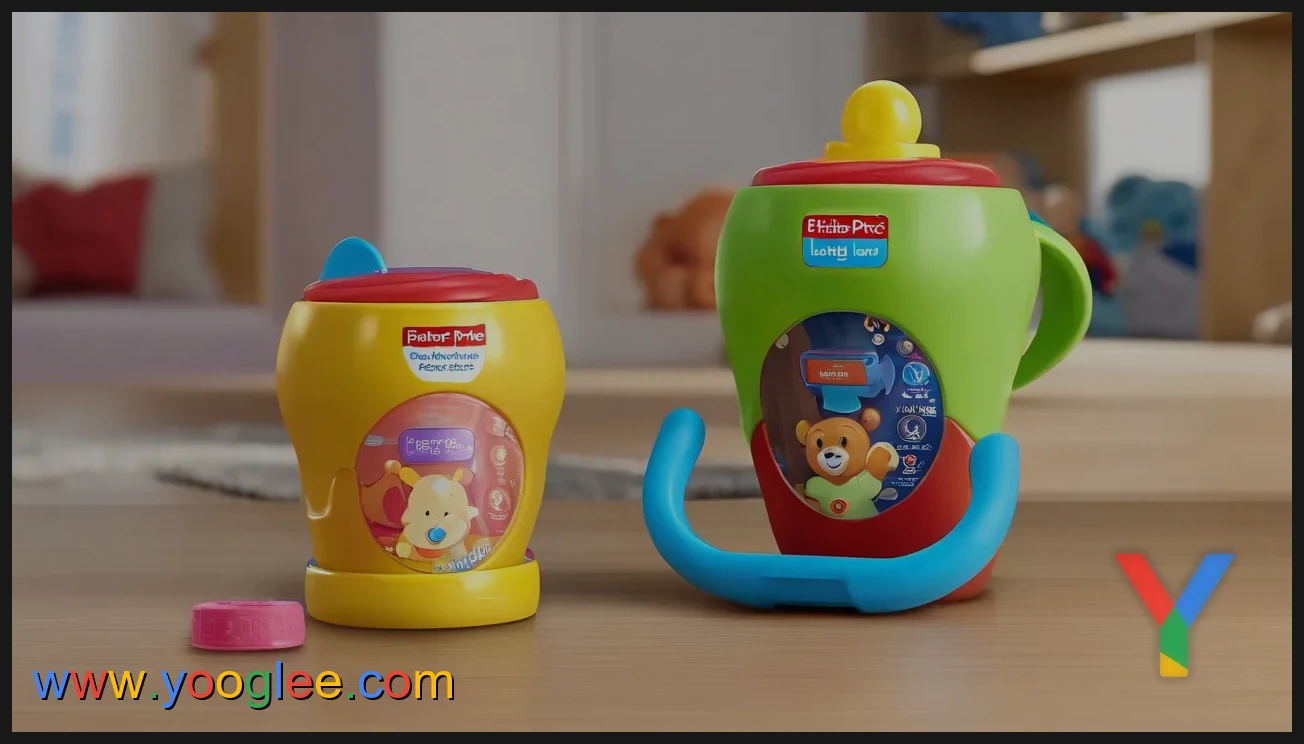 Fisher Price Laugh and Learn Coffee Mug: Interactive Play for Little Ones