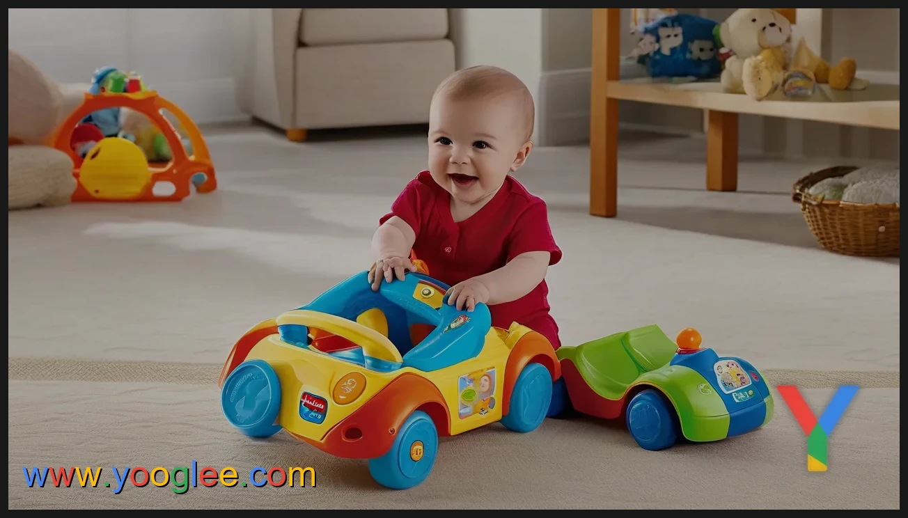 Fisher-Price Laugh & Learn Crawl Around Car: A Fun and Educational Toy for Little Ones