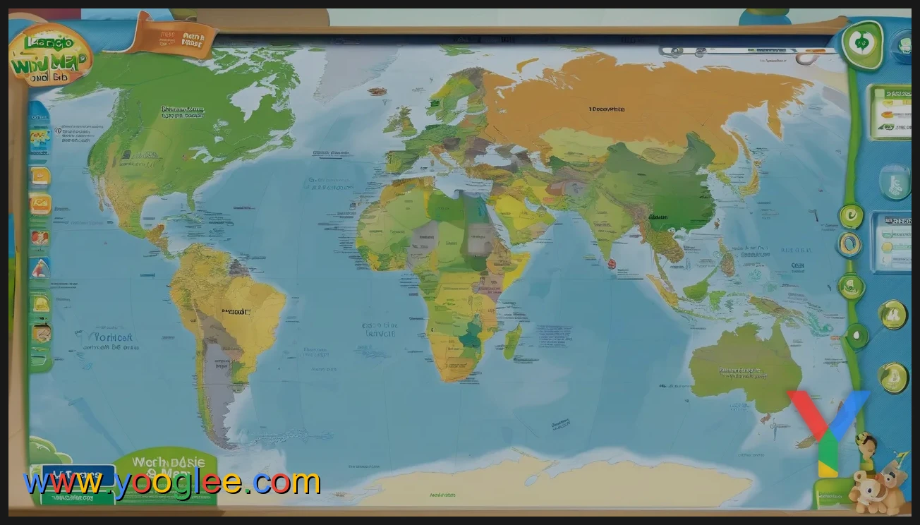 Explore the Interactive Learning Fun with LeapFrog Touch and Learn World Map