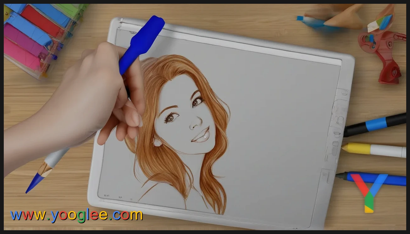 Unlock Your Artistic Potential with the Smart Sketcher SSP213 Learn to Draw in Blue/White